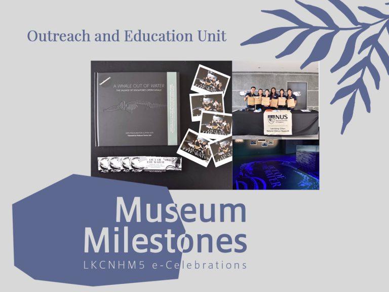 LKCNHM5 e-celebration webinar: Museum Milestones by Outreach and Education Unit. Click the link to watch this webinar.