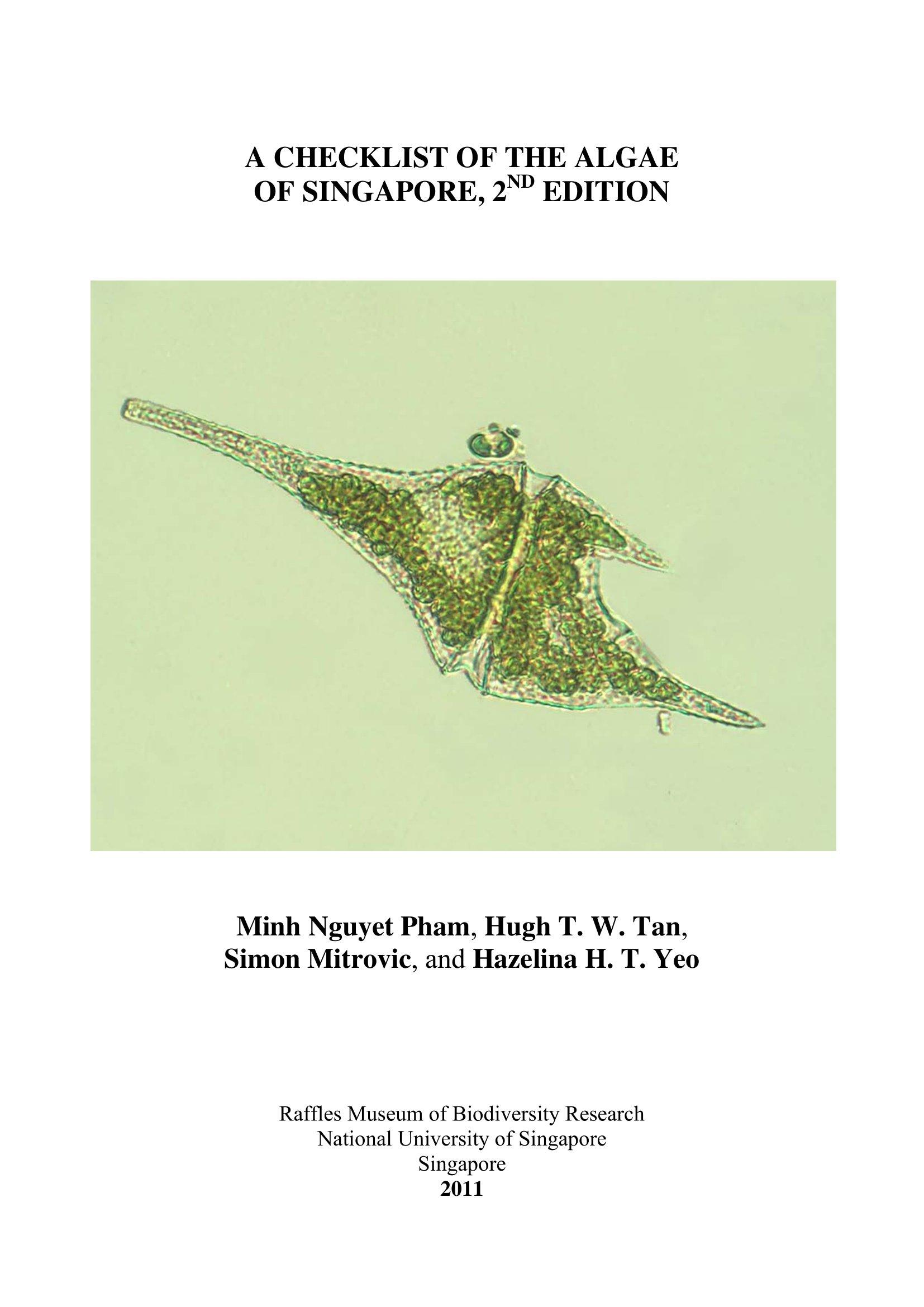 A Checklist of the Algae of Singapore, 2nd Edition